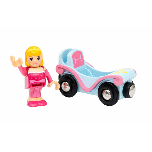 BRIO 33314 Disney Princess Sleeping Beauty and Wagon