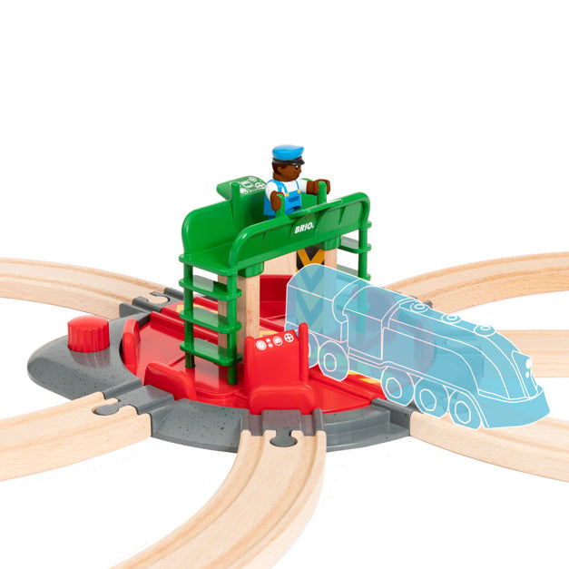 BRIO 33476 Turntable & Figure