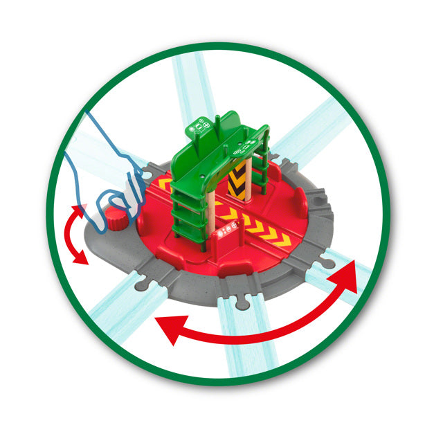 BRIO 33476 Turntable & Figure