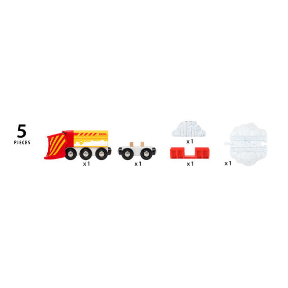 BRIO 33606 Snow Plow Train