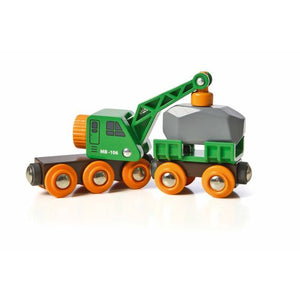 BRIO 33698 Clever Crane Wagon