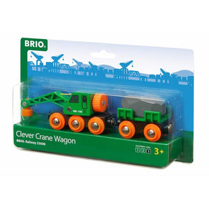 BRIO 33698 Clever Crane Wagon
