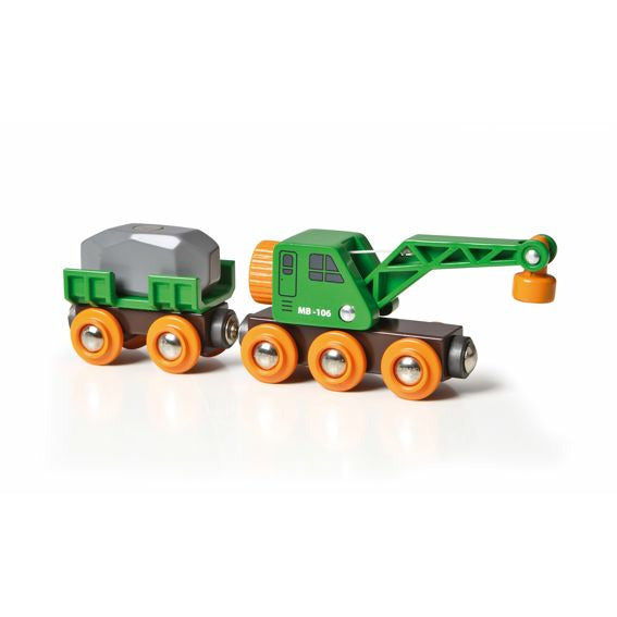 BRIO 33698 Clever Crane Wagon