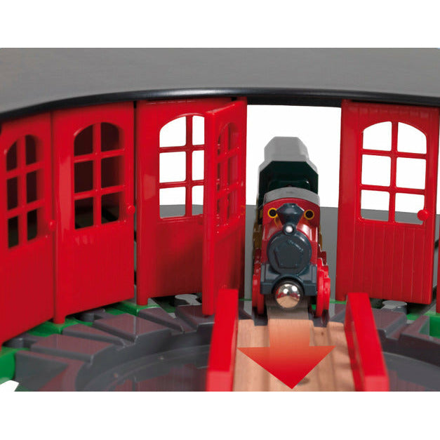 Railroad Crossing BRIO World 33476 Turntable Figure Piece