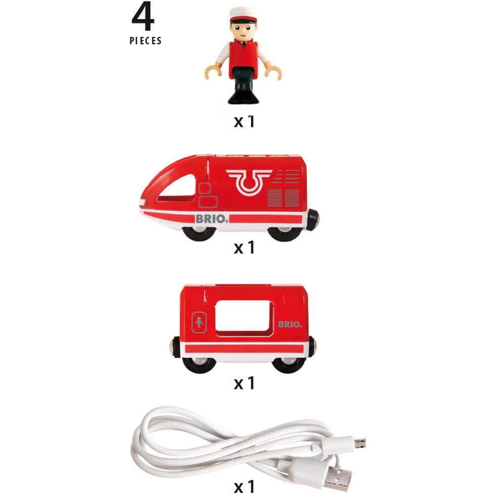 BRIO 33746 Travel Rechargeable Train
