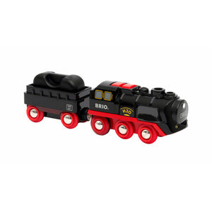 BRIO 33884 Battery-Operated Steaming Engine