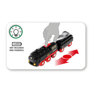BRIO 33884 Battery-Operated Steaming Engine
