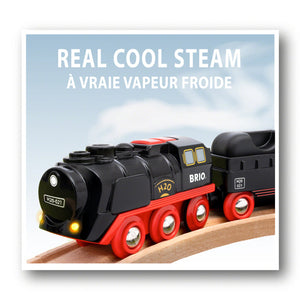 BRIO 33884 Battery-Operated Steaming Engine