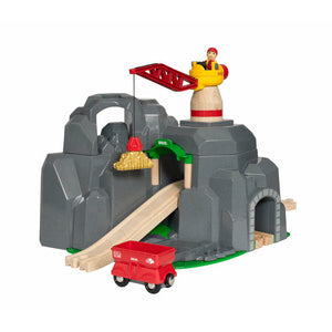 BRIO 33889 Crane and Mountain Tunnel