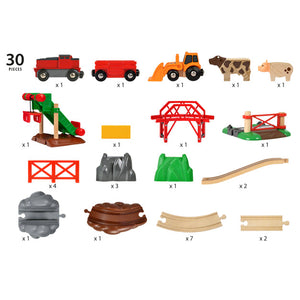 BRIO 33984 Animal Farm Set