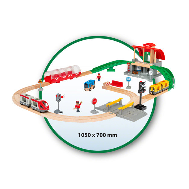 Brio BRIO World - 33674 Signal Station  2 Piece Toy Train Accessory for  Kids Ages 3 and Up