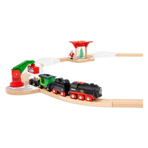 BRIO 36014 Christmas Steaming Train Set