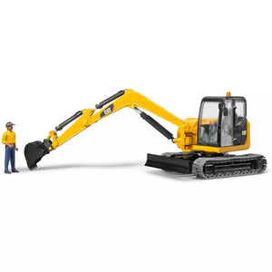 Bruder 02467 CAT Mini Excavator with Worker