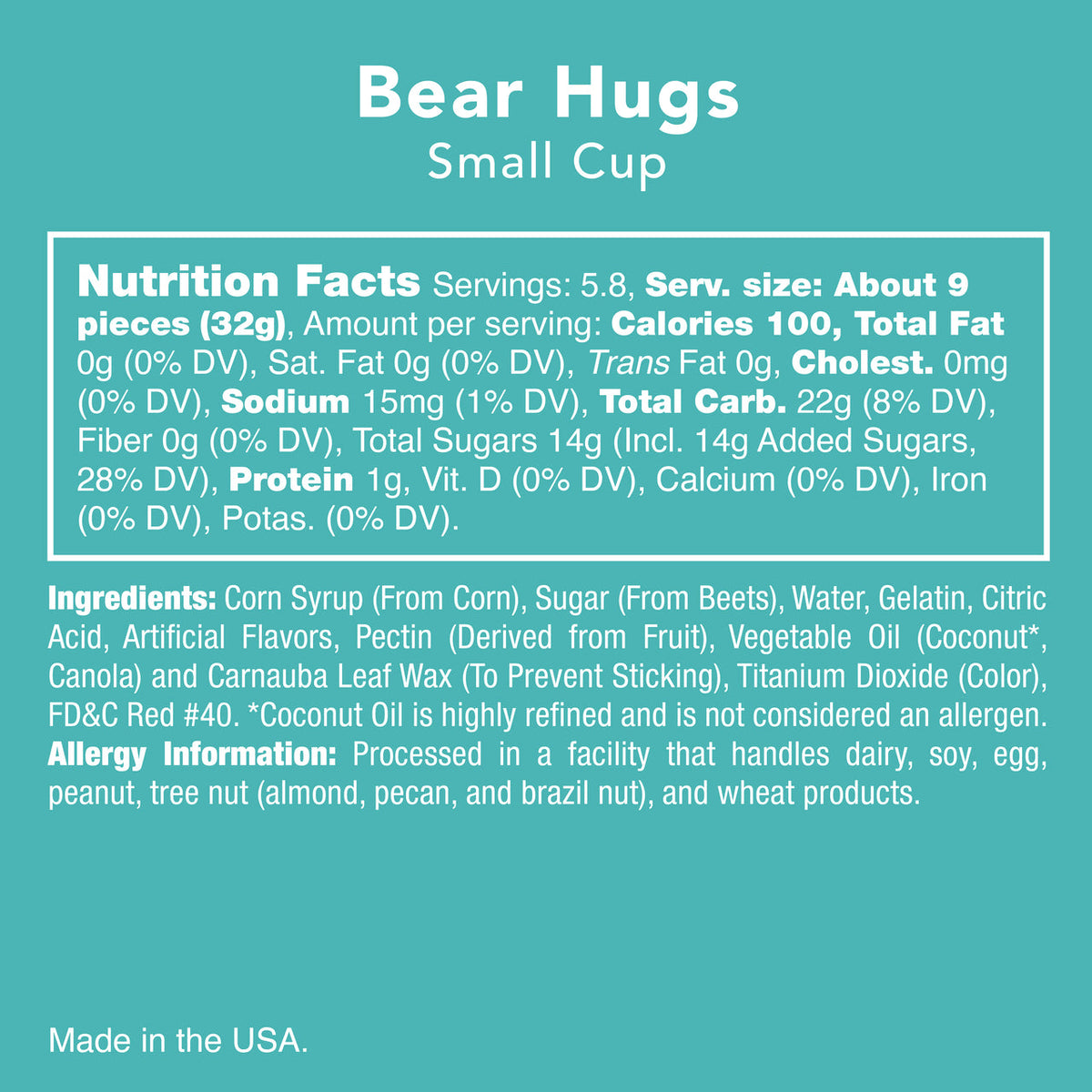 Candy Club -- Bear Hugs