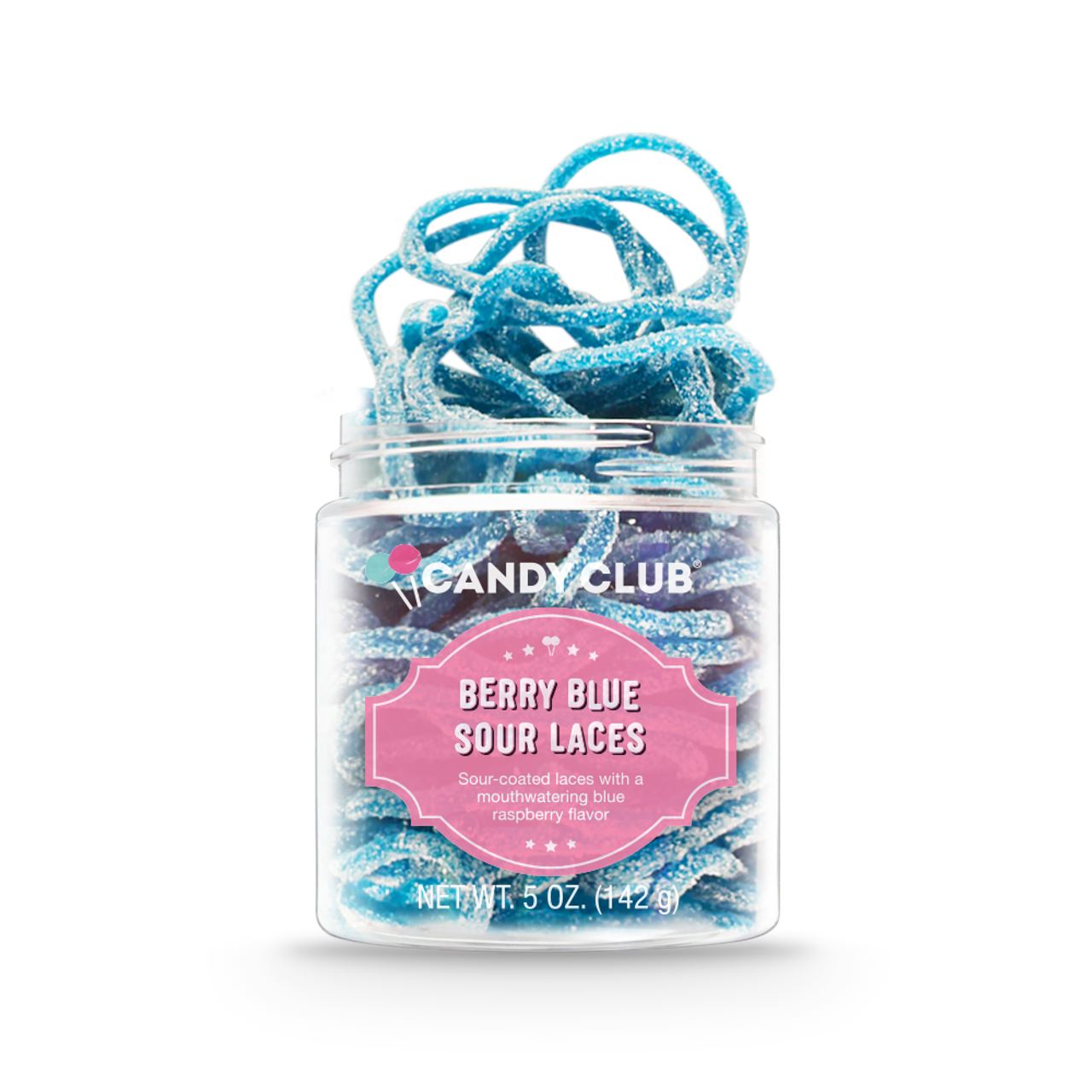 Candy Club -- Berry Blue Sour Laces