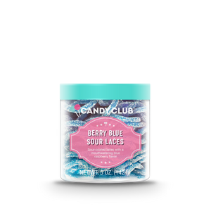Candy Club -- Berry Blue Sour Laces