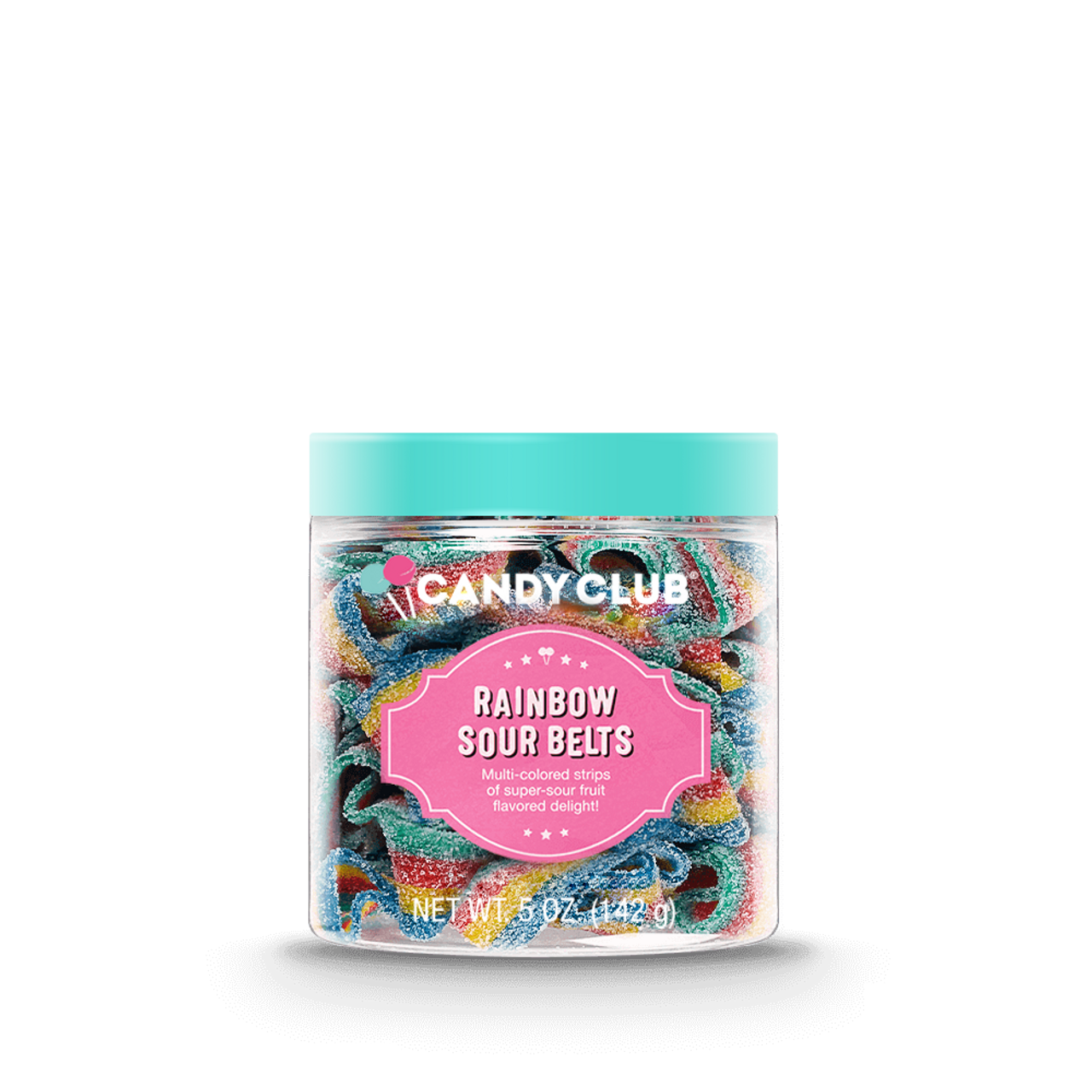 Candy Club -- Rainbow Sour Belts