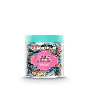 Candy Club -- Rainbow Sour Belts