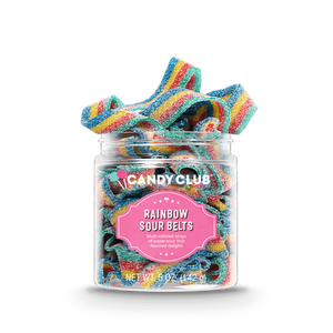 Candy Club -- Rainbow Sour Belts