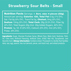 Candy Club -- Strawberry Sour Belts