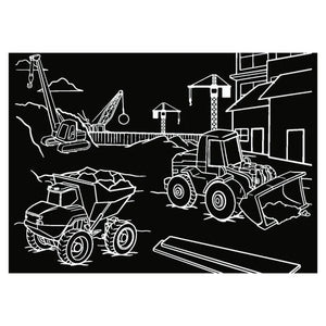 Imagination Starters Chalkboard MiniMats: Dino and Truck