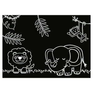 Imagination Starters Chalkboard MiniMats: Farm and Jungle