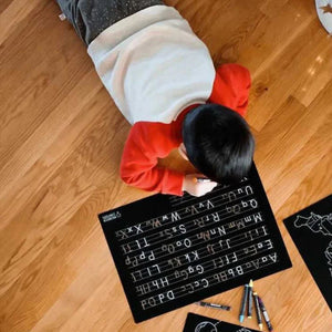 Imagination Starters Chalkboard Placemat: Letters