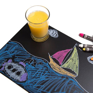 Imagination Starters Chalkboard Placemats: Transportation (Set of 4)