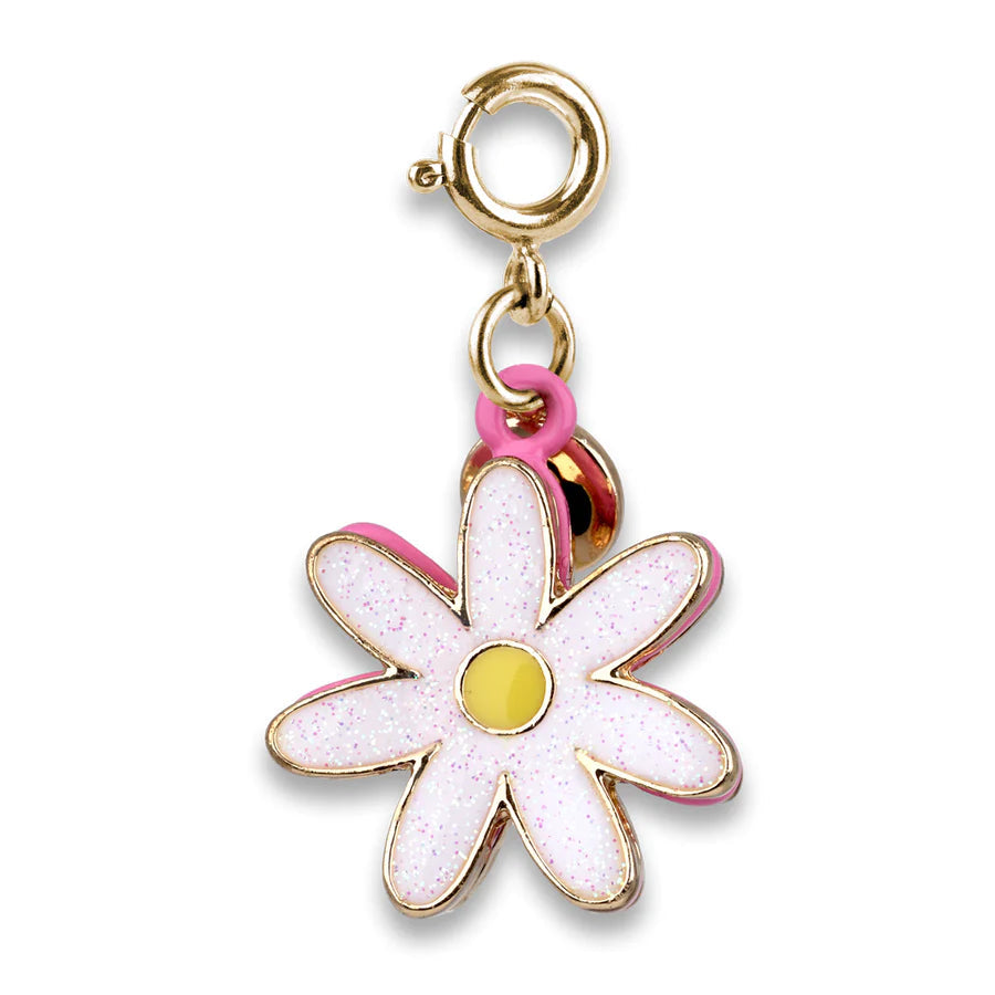 Charm It! Girl Scout Gold Glitter Daisy Charm