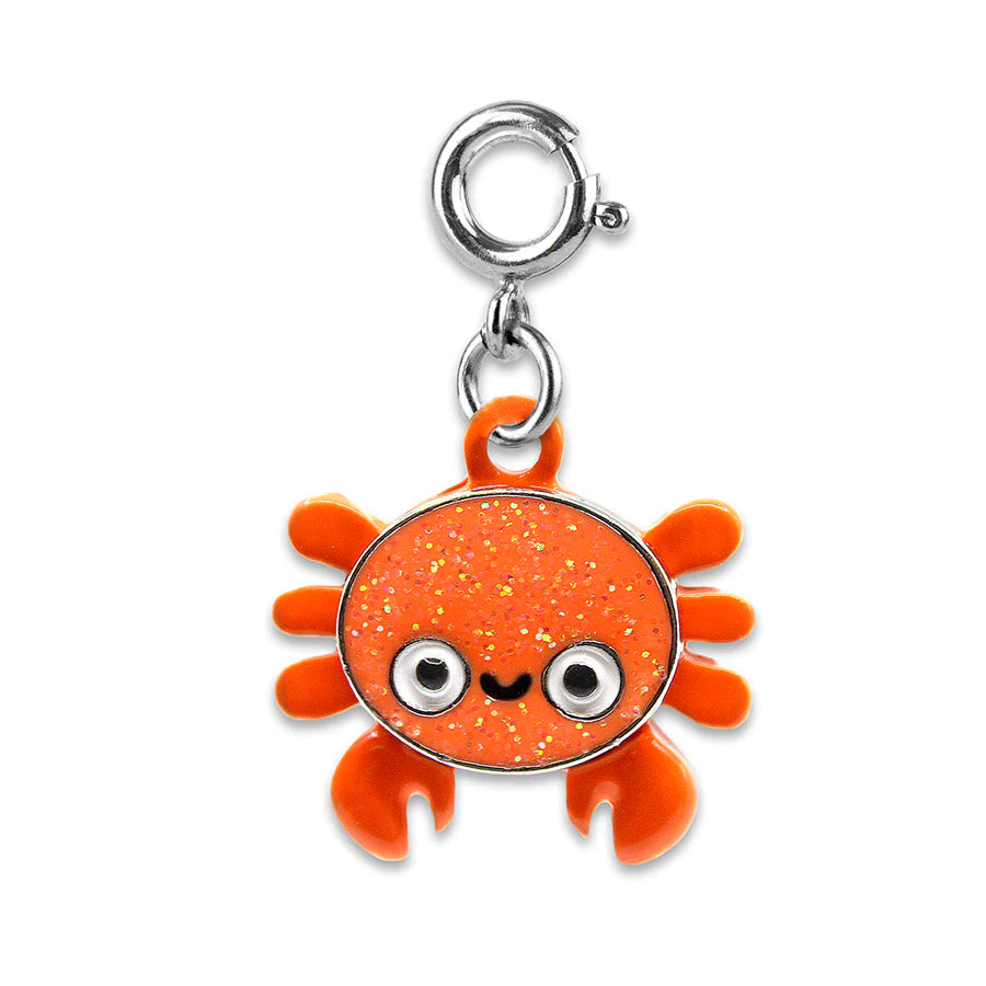 Charm It! Glitter Crab Charm