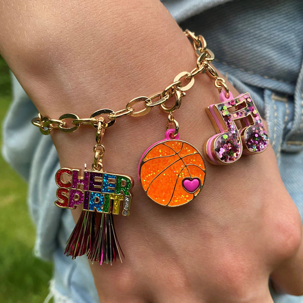 Charm It! Glitter Music Note Charm