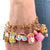 Charm It! Gold Glitter Lemonade Charm