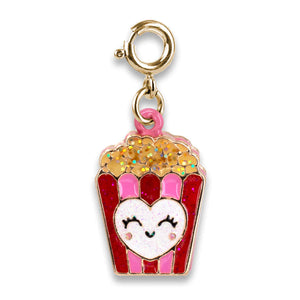 Charm It! Gold Glitter Popcorn Charm