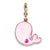Charm It! Gold Glitter Seal Charm