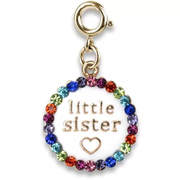 Charm It! Gold Little Sister Charm