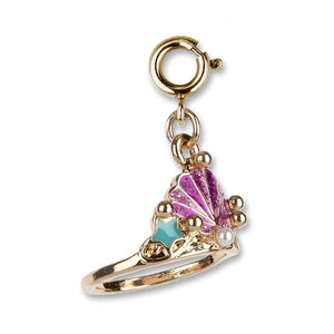 Charm It! Gold Mermaid Tiara Charm