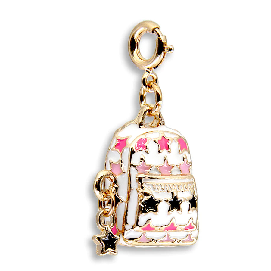 Charm It! Gold Star Backpack Charm