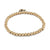 Charm It! Gold Stretch Bead Bracelet