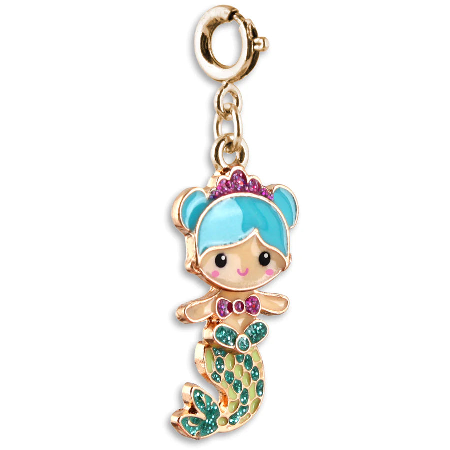 Charm It! Gold Swivel Mermaid Charm