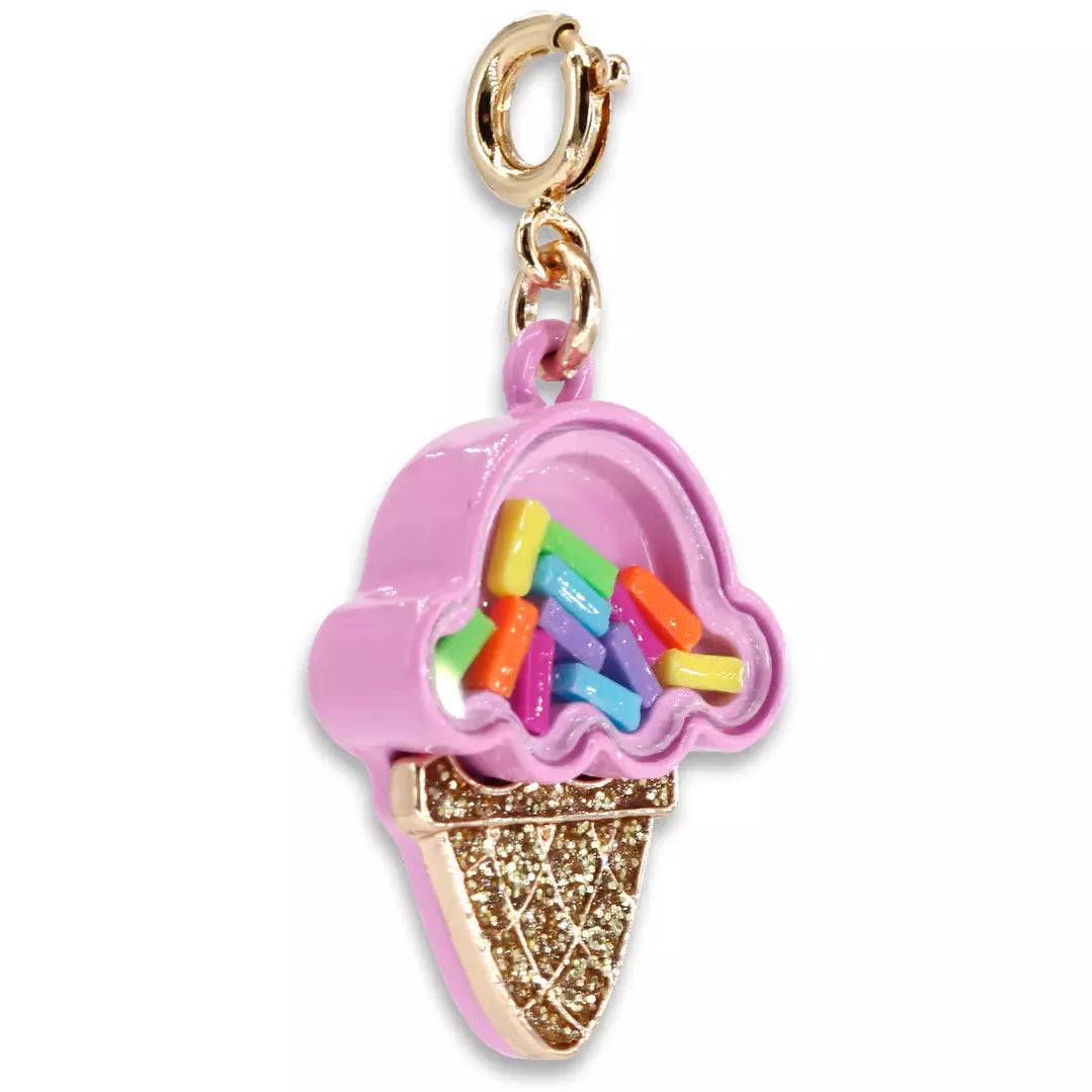 Charm It! Ice Cream Cone Shaker Charm
