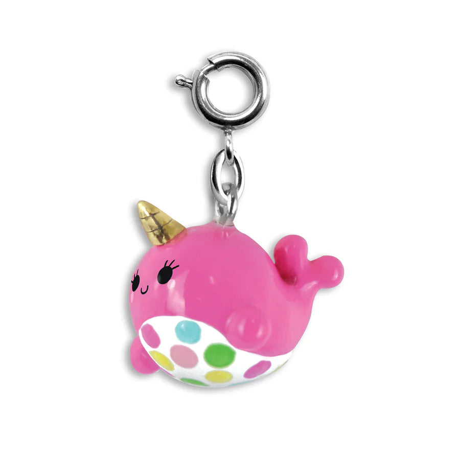 Charm It! Pink Narwhal Charm