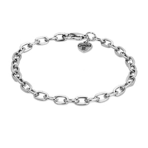 Charm It! Silver Chain Bracelet