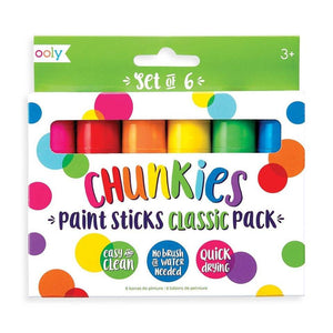 Ooly Chunkies Paint Sticks -- Classic