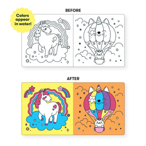 Color Magic Bath Book: Unicorn Dreams by Mudpuppy