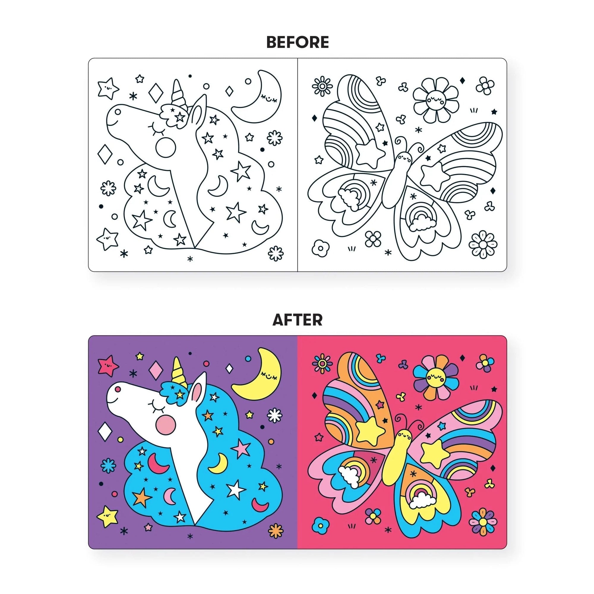 Color Magic Bath Book: Unicorn Dreams by Mudpuppy