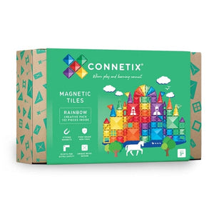 Connetix 102 Piece Rainbow Creative Pack