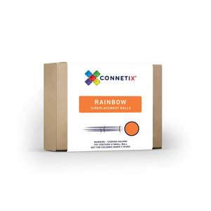 Connetix 12 Piece Rainbow Replacement Ball Pack