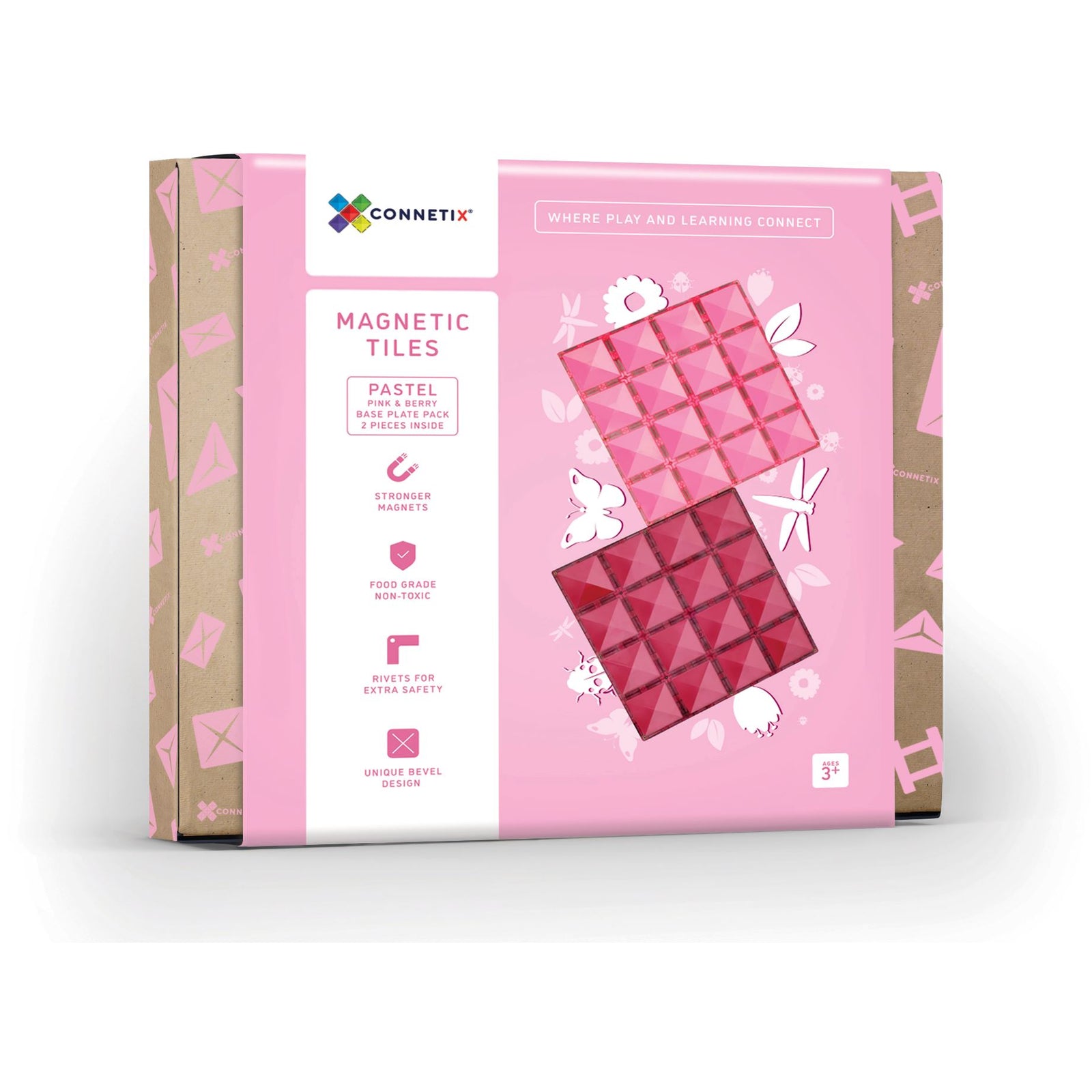 CONNETIX TILES クリアカラー 12ピース入り CONNETIX TILES クリアカラー 12ピース入り CONNETIX Clear