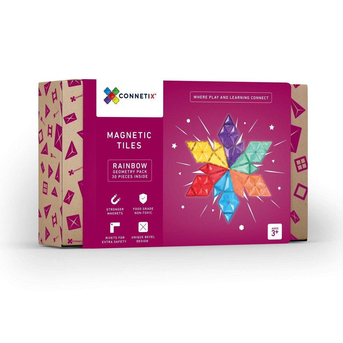 Connetix 30 Piece Geometry Pack