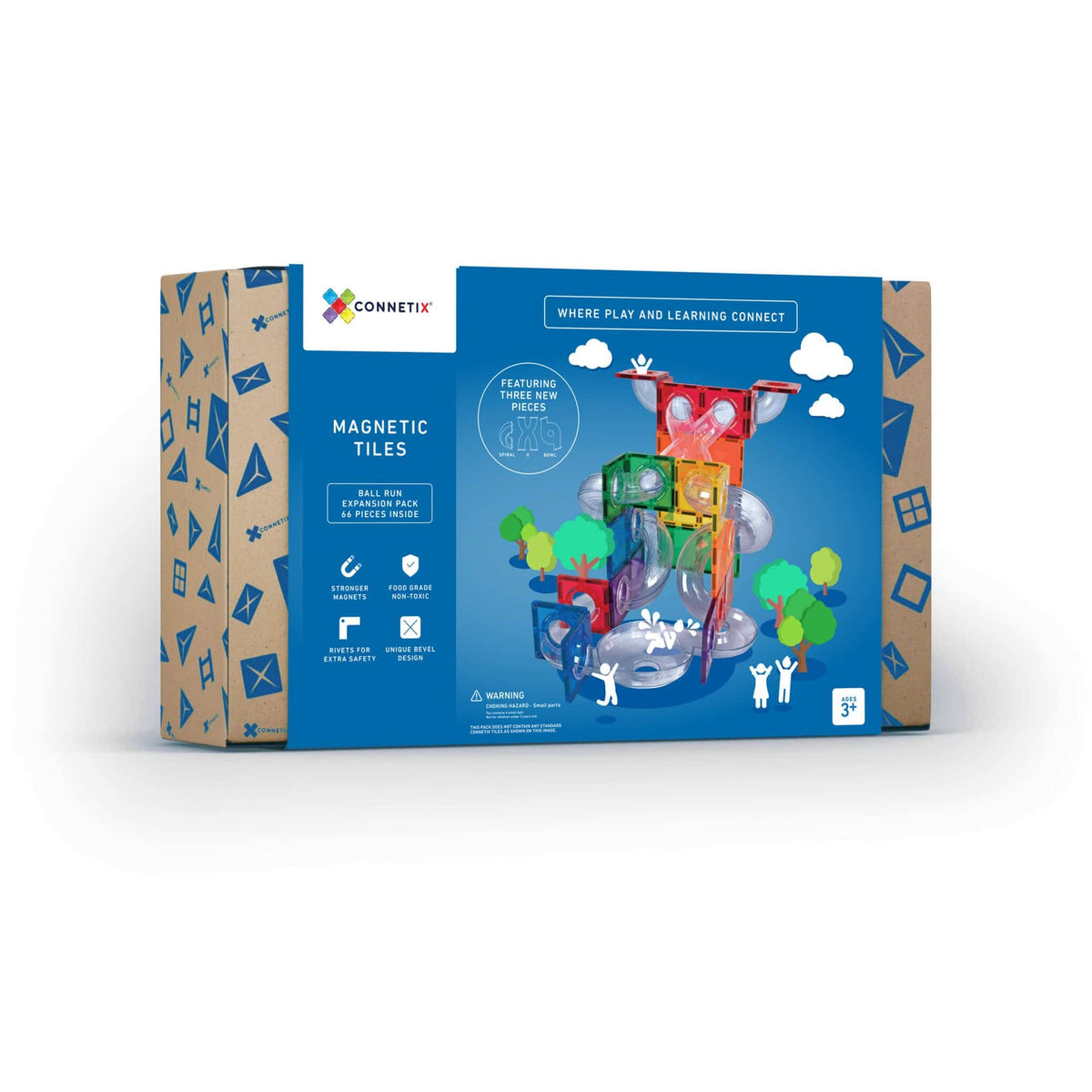 Connetix 66 Piece Ball Run Expansion Pack